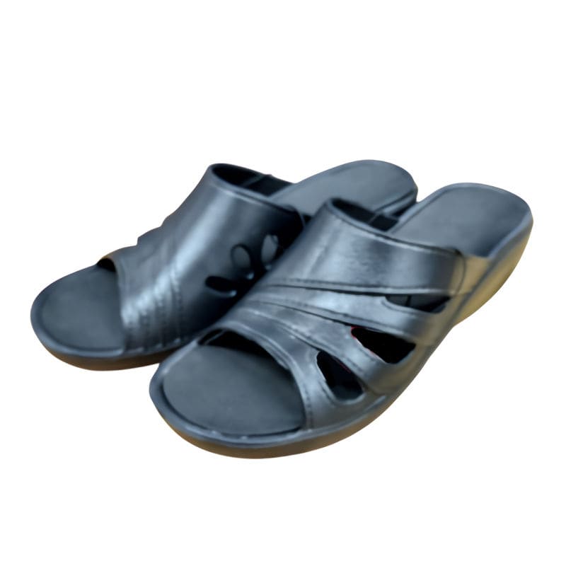 コメリ　婦人　前開きヒールサンダル　ＳＳ　２３～２４ｃｍ