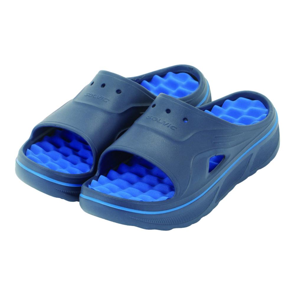 【予約品＿３月下旬入荷】ＳＯＬＶＩＣ（ソルビック）　ハイボリュームスライドサンダル　ネイビー　Ｌ【注文期限：２／２８】