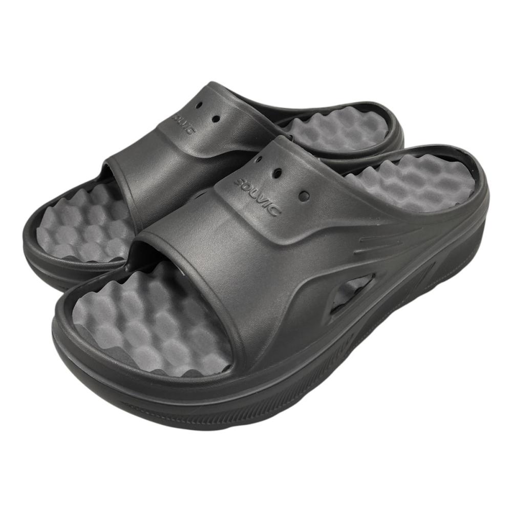 コメリ　ライトスライドサンダル　グレー　Ｍ　２５～２６ｃｍ