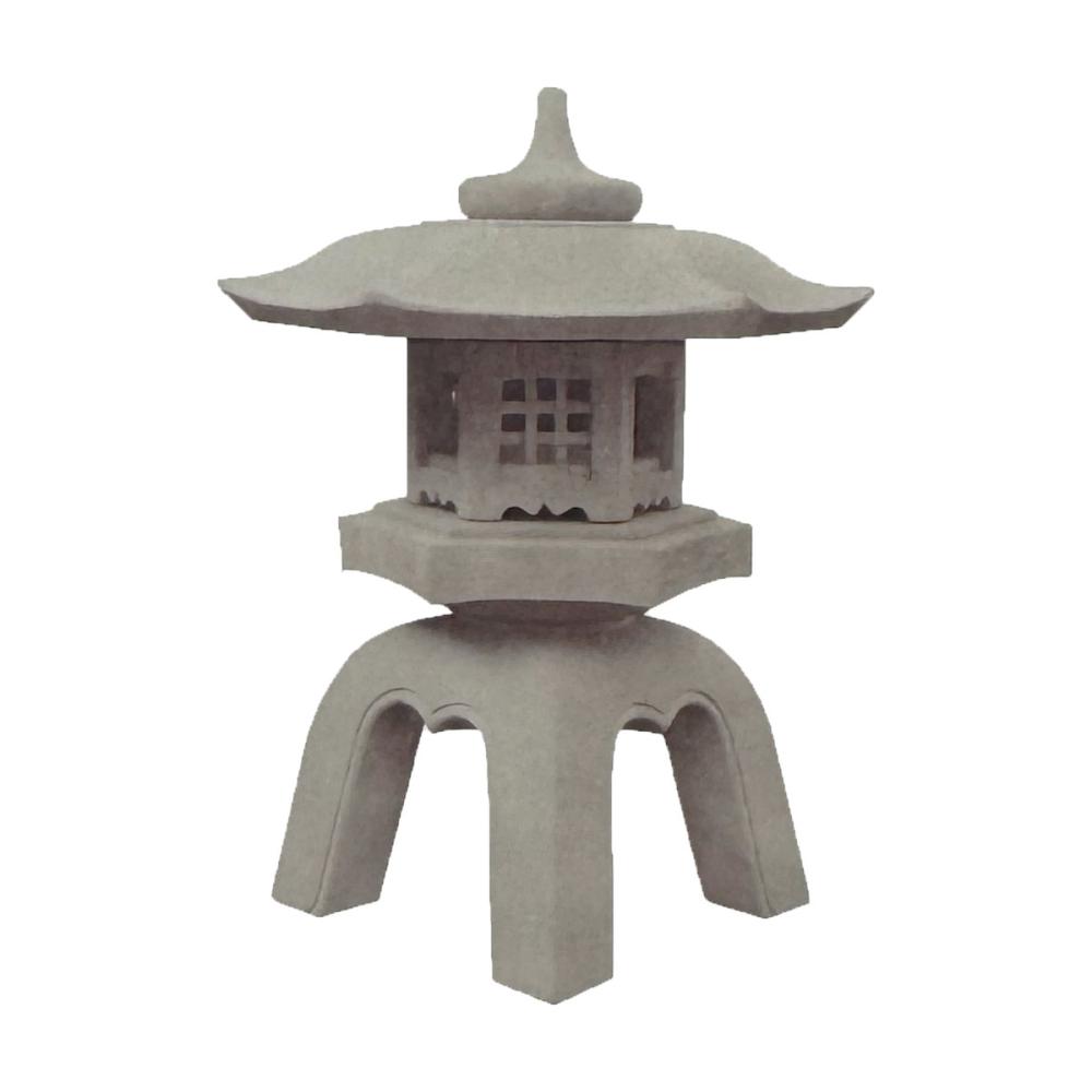 大光産業　灯篭　出雲石　六角雪見形　１．５尺