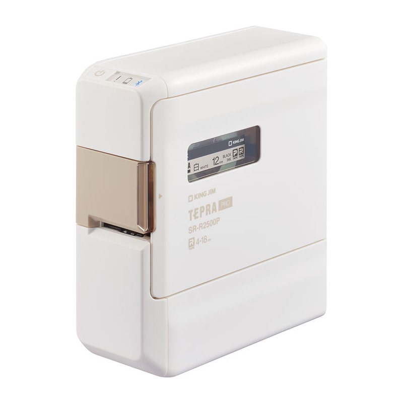 キングジム　ラベルライター　テプラＰＲＯ　ＳＲ－Ｒ２５００Ｐ－ＲＹ　テープ付き