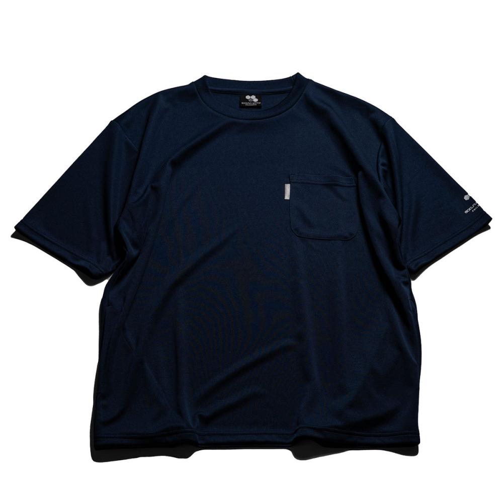 ボクラワークス　オーバーサイズハニカム　半袖Ｔシャツ　ネイビー　ＬＬ　３６０６