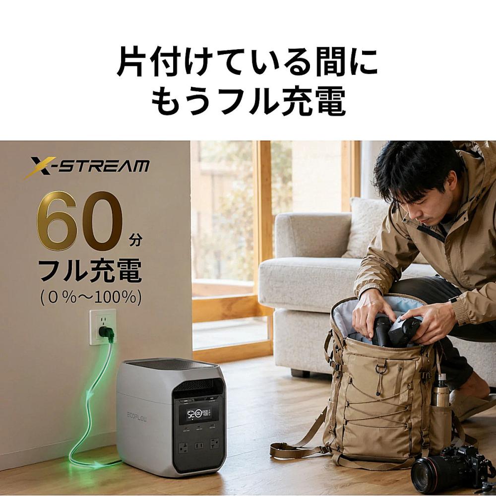 予約商品】EcoFlow（エコフロー） ポータブル電源