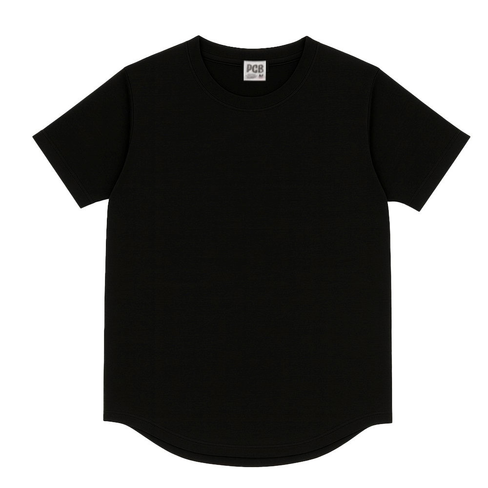 ボクラワークス　レディース　ラウンドヘム半袖Ｔシャツ　ブラック　Ｍ　１０１１８