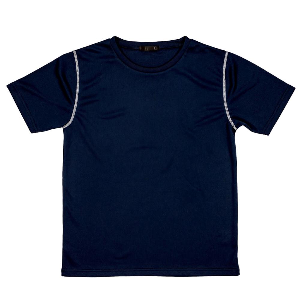 ボクラワークス　レディース　ドライハニカムメッシュ半袖Ｔシャツ　ネイビー　Ｌ　９００１