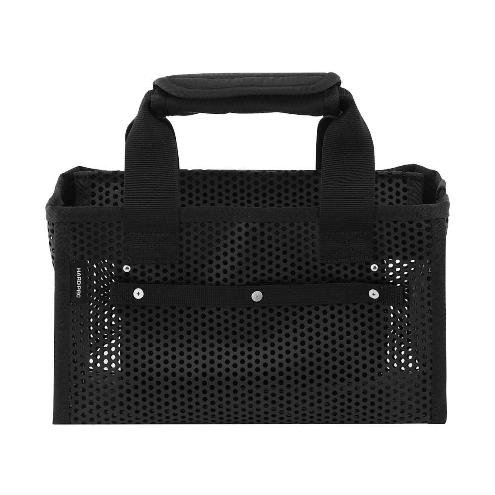 アイリスオーヤマ　メッシュツールバッグ　ボックスタイプ　ブラック　ＴＬＢ－Ｂ２７