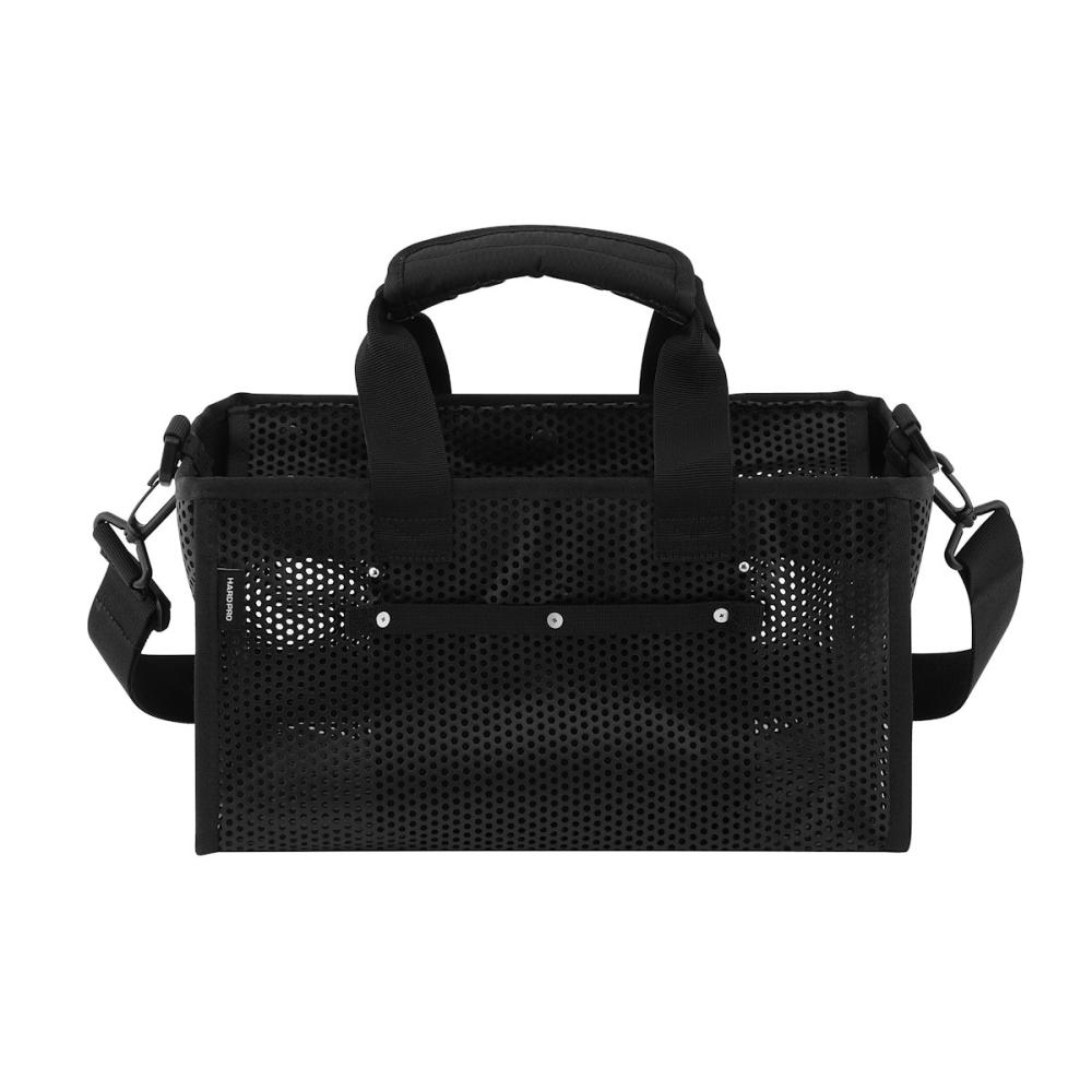 アイリスオーヤマ　メッシュツールバッグ　ボックスタイプ　ブラック　ＴＬＢ－Ｂ３５