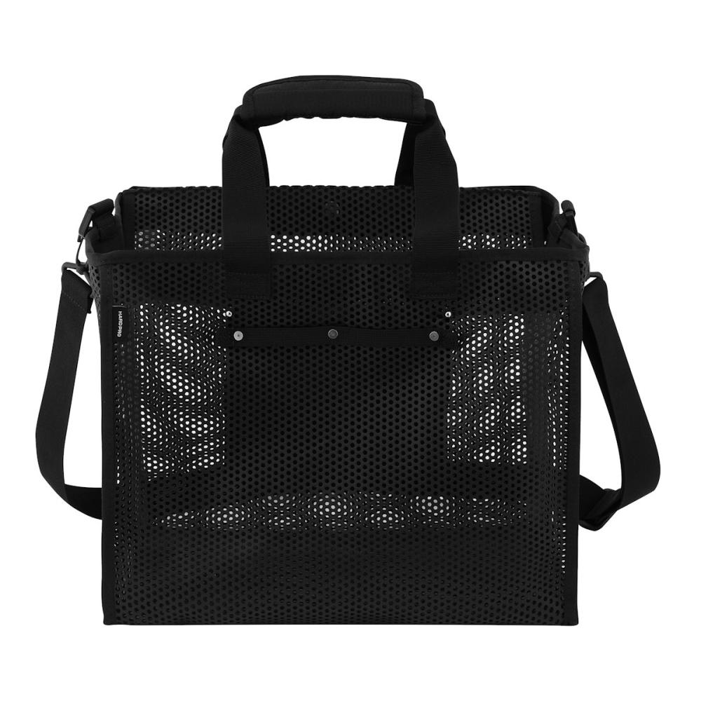 アイリスオーヤマ　メッシュツールバッグ　ボックスタイプ　ブラック　ＴＬＢ－Ｂ３８