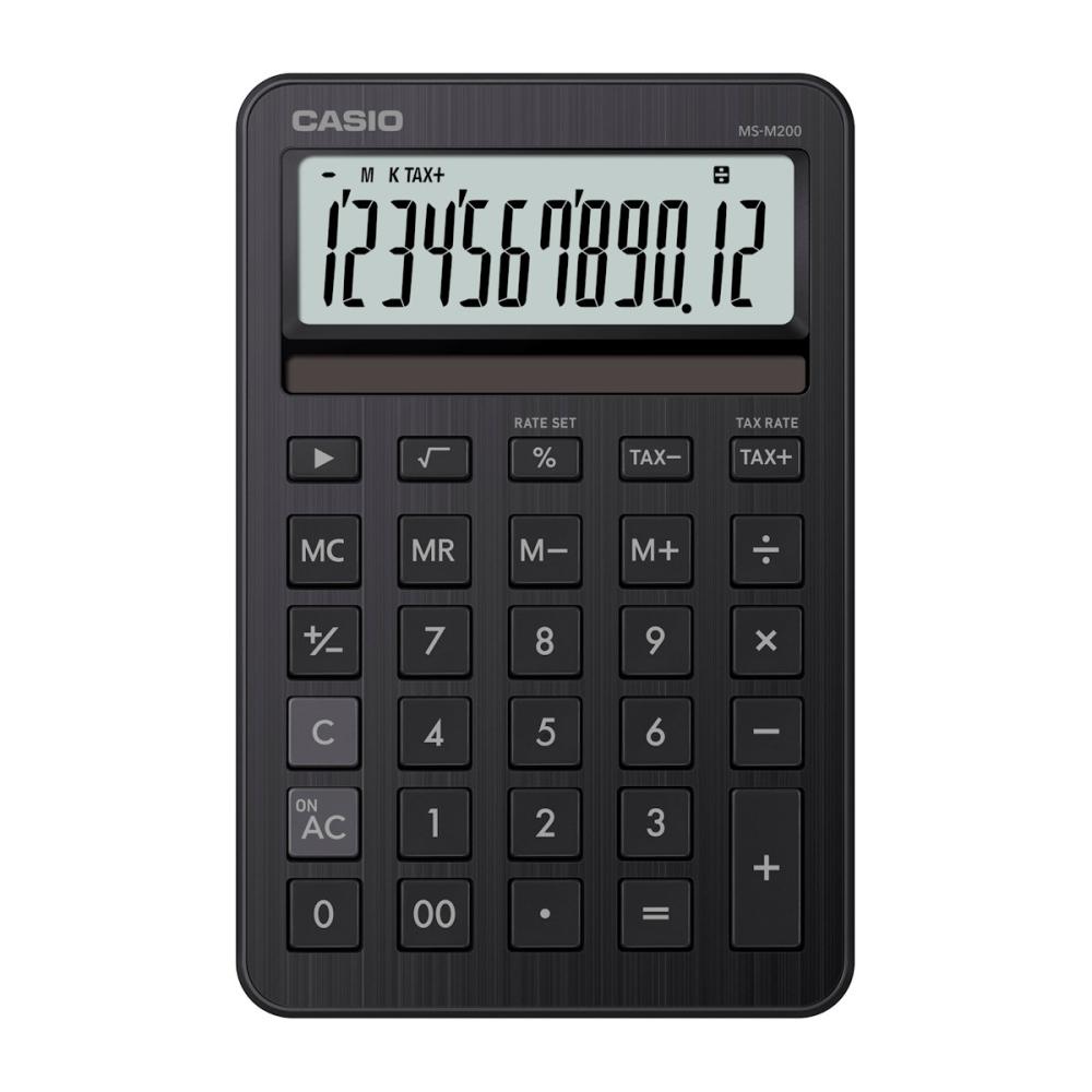 ＣＡＳＩＯ電卓　ＭＳ－Ｍ２００－ＢＫ－Ｎ