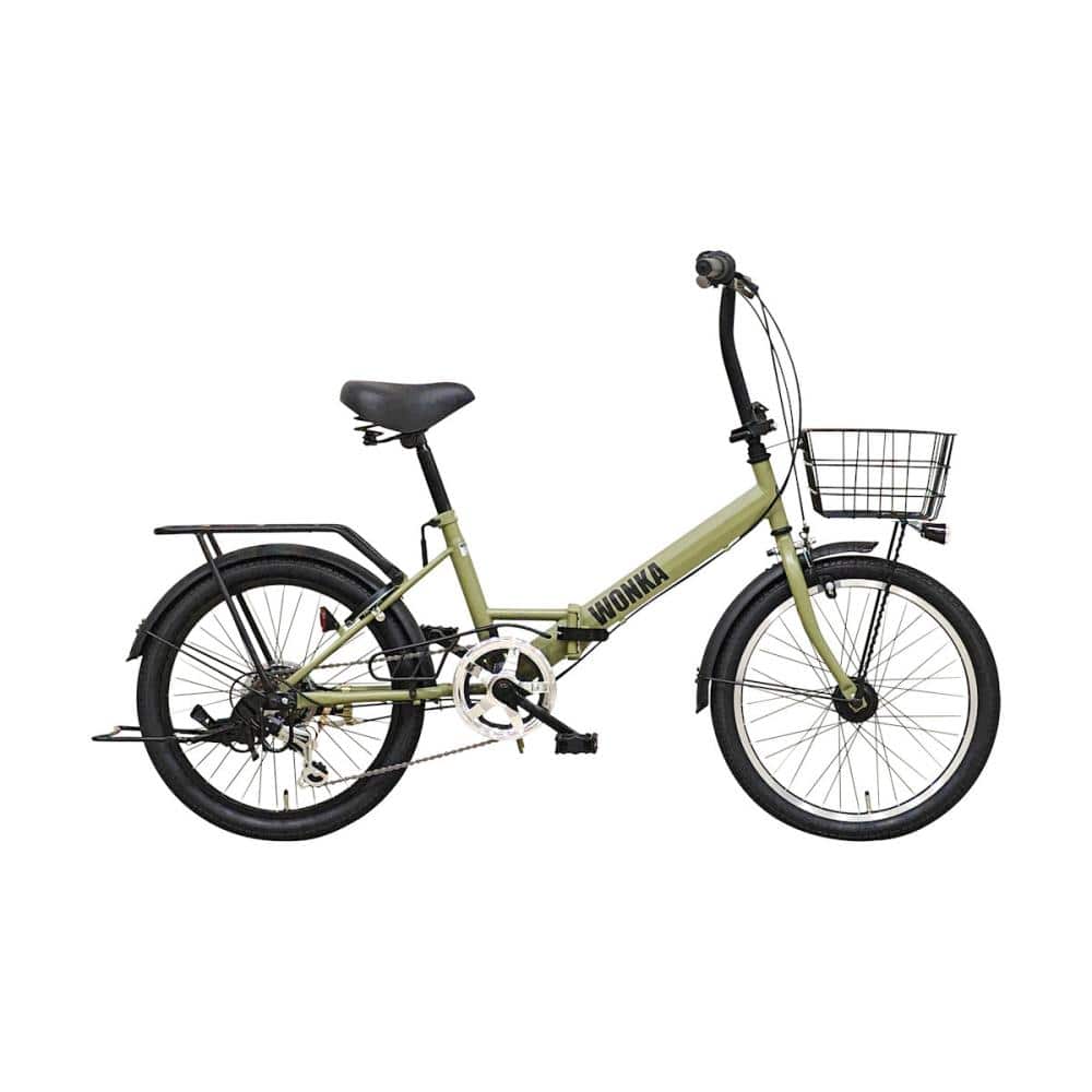 大日産業 折りたたみ車 ウォンカ 20インチ マットカーキ D26