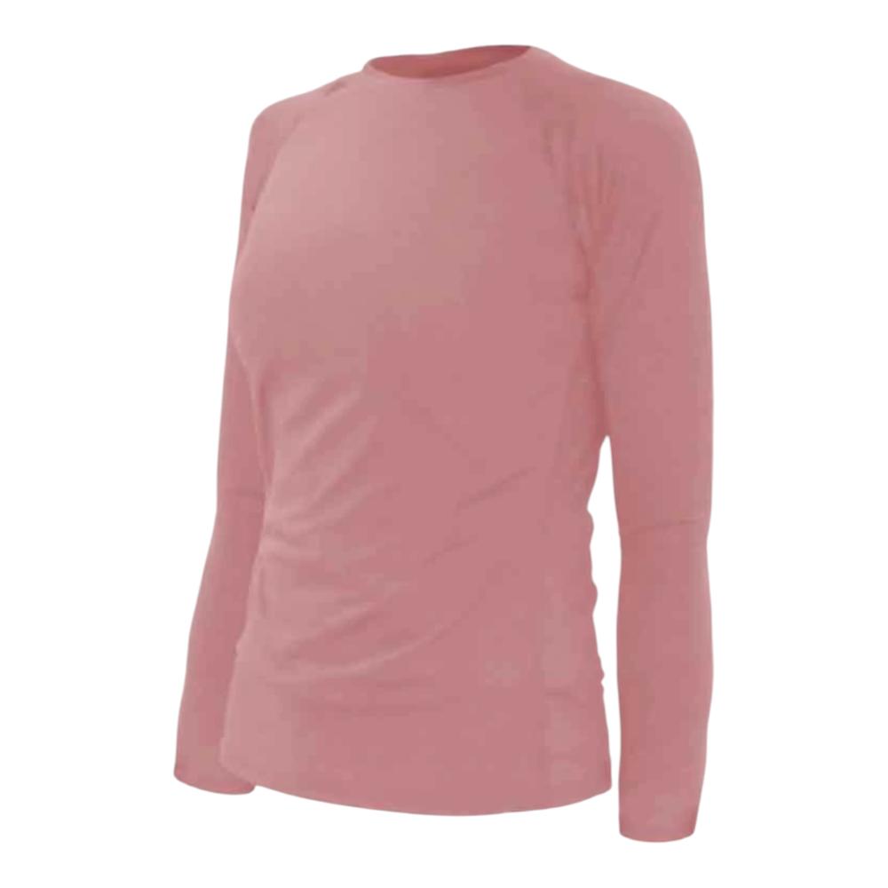 レディース　インナー長袖シャツ　ナノファイン制菌加工　ＵＶカット　コンプレッション　ブラック　Ｍ