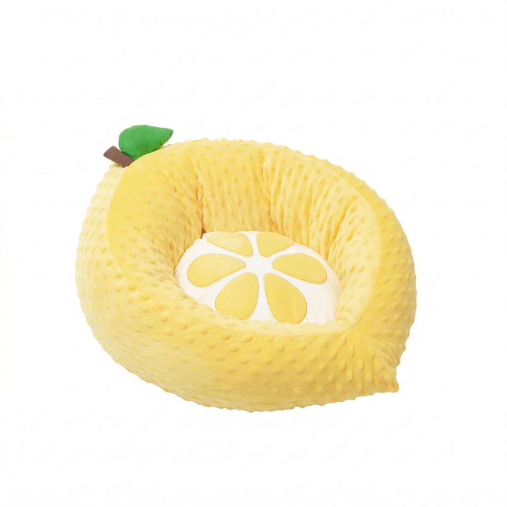 Ｐｅｔａｍｉ　ペット用　ふんわりベッド　レモン