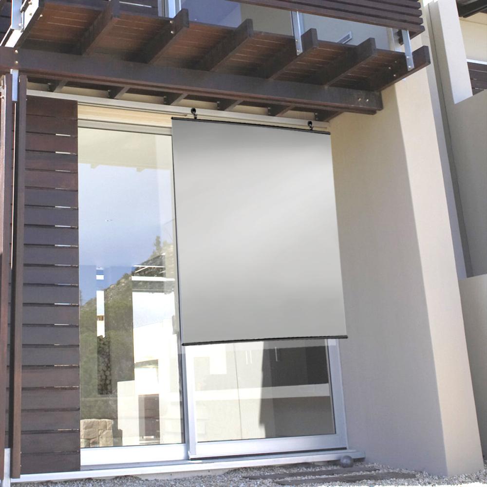 明和グラビア　日除け名人プレミアム遮熱　シルバー　横９０×丈１２０ｃｍ　ＨＰ２－９０１２