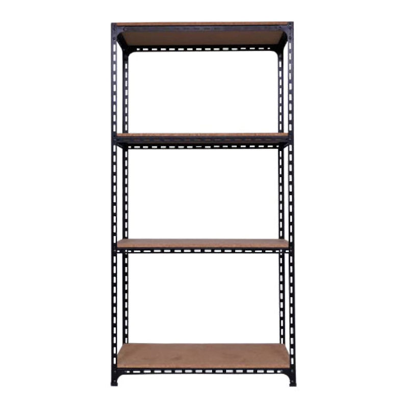 北島　アングル棚　ＡＤ－５１－６－Ｂ　ブラック　幅９０×奥行３０×高さ１８０ｃｍ