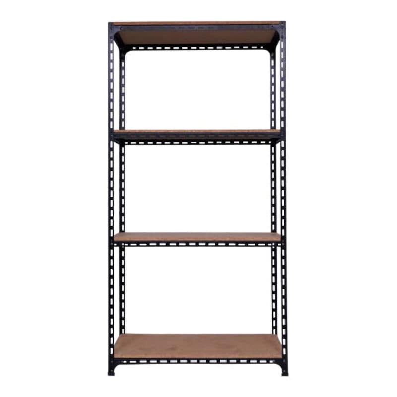 北島　アングル棚　ＡＤ－６３－６－Ｂ　ブラック　幅１２０×奥行６０×高さ１８０ｃｍ