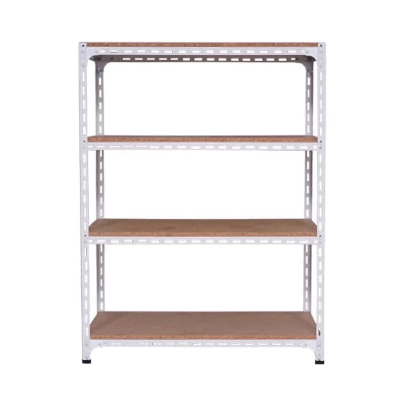 北島　アングル棚　ＡＤ－８３－５－Ｗ　ホワイト　幅１８０×奥行６０×高さ１５０ｃｍ