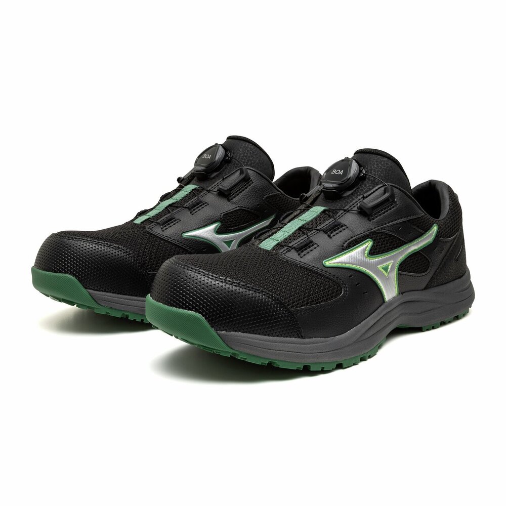 ミズノ　安全靴　オールマイティ　ＬＳ３　５３ＬＢＯＡ　ブラック　２２．５ｃｍ