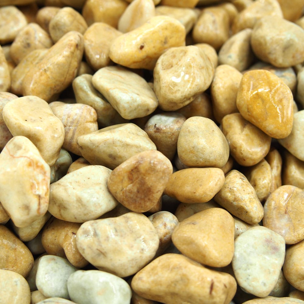 大光産業（ＴＡＩＫＯＨ）　レモンイエロータンブル　３分　１０－１５ｍｍ　１０ｋｇ