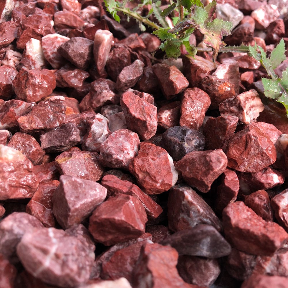 大光産業（ＴＡＩＫＯＨ）　紅仙砕石　５分　１５－２０ｍｍ　１０ｋｇ