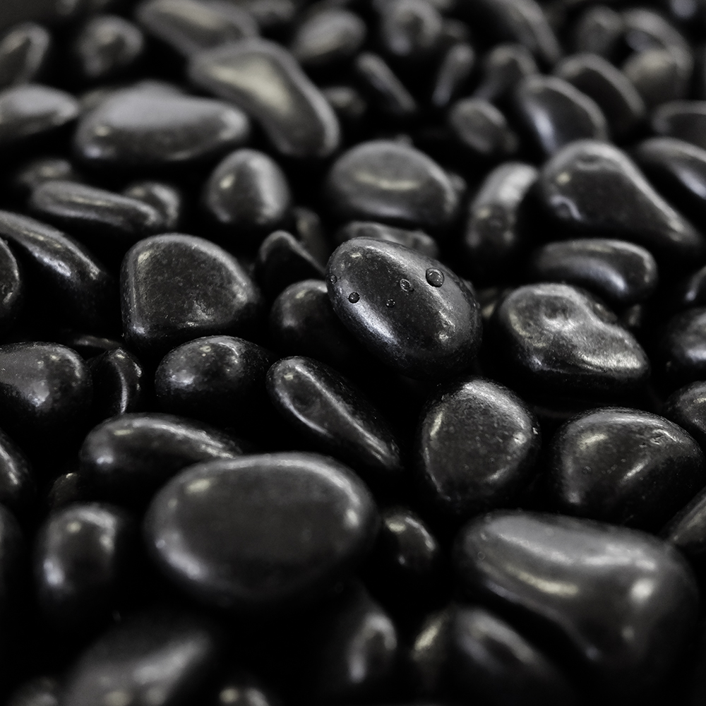 大光産業（ＴＡＩＫＯＨ）　高級黒玉石　黒光石　３分　１２－１６ｍｍ　１０ｋｇ