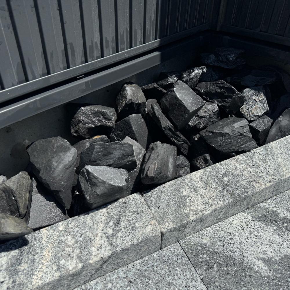 大光産業（ＴＡＩＫＯＨ）　アッシュブラックロック　９０－１２０ｍｍ　２０ｋｇ