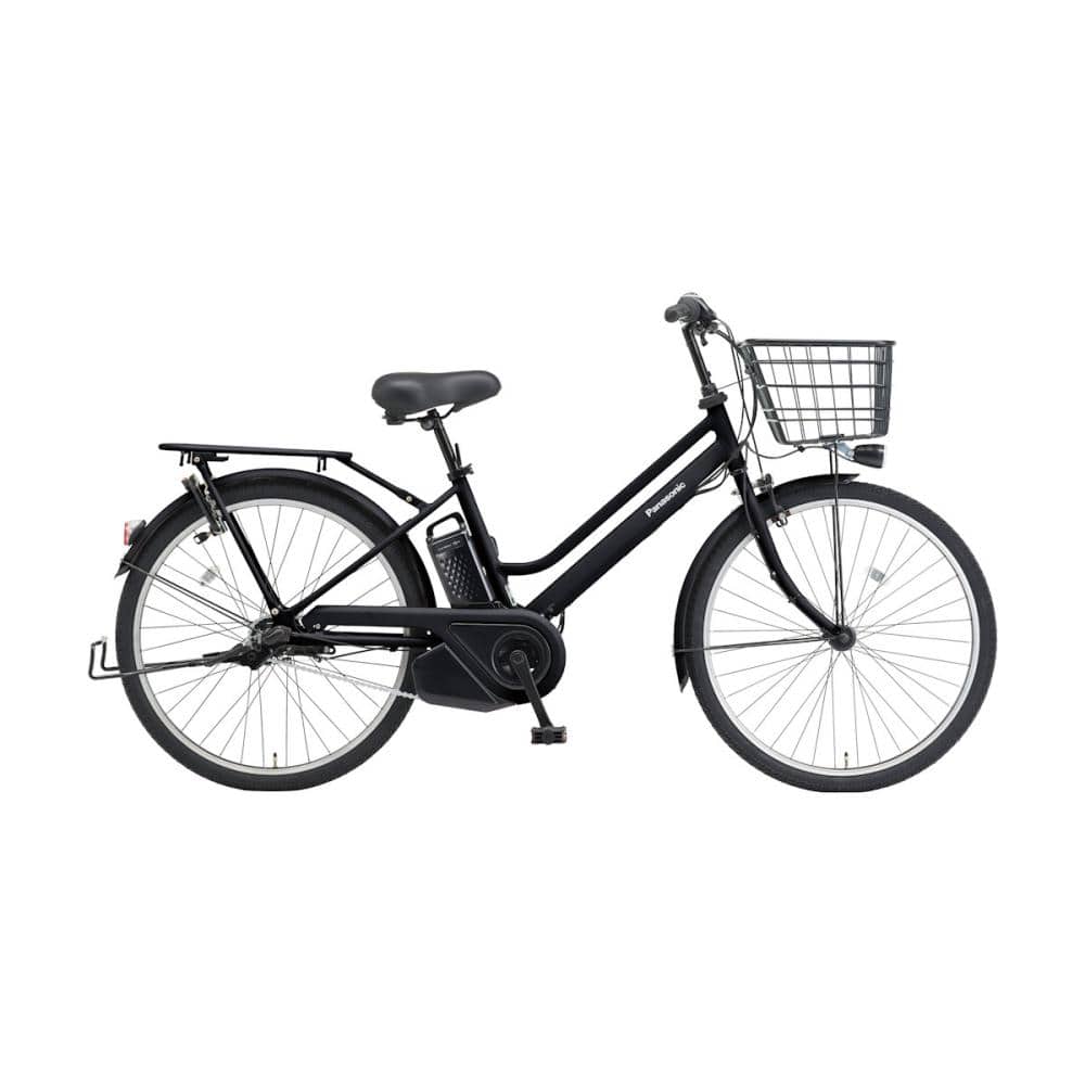 パナソニック 電動アシスト車 ティモS 26インチ マットジェットブラック P25