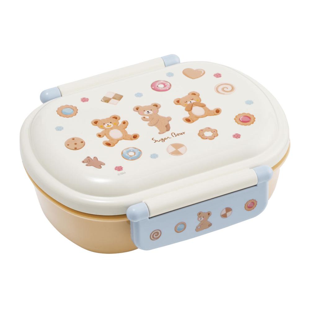スケーター　ふわっとフタタイトランチ　シュガーベアー
