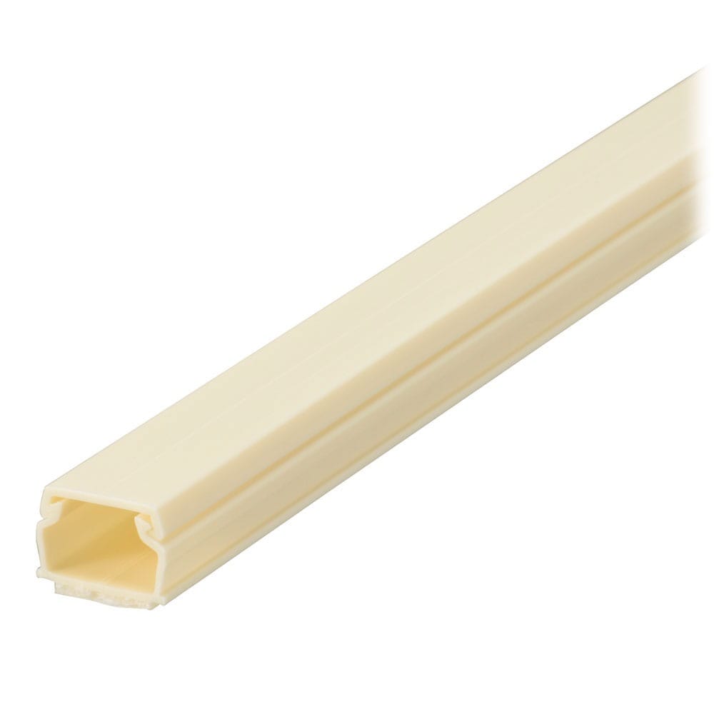 オーム電機　テープ付ＡＢＳモール　１号　９１ｃｍ　ミルキー