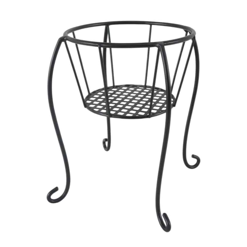 Ｂｒｅｅｚｙ　Ｇｒｅｅｎ　鉢スタンド　大　２３ｃｍ　ブラック