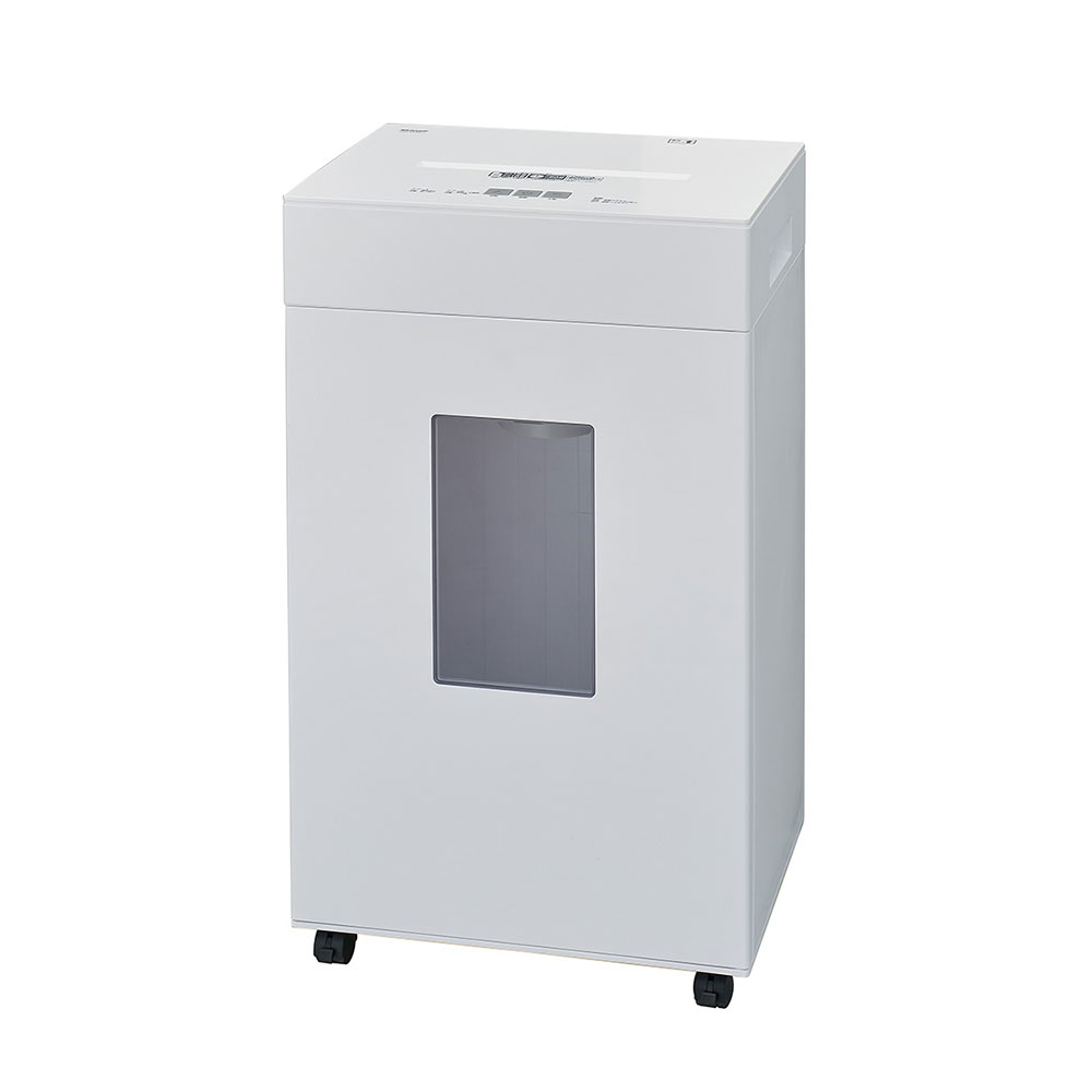 ナカバヤシ　パーソナルシュレッダー　マイクロカット　ダストレス　ホワイト　ＮＳＥ－ＤＬＭ０１Ｗ