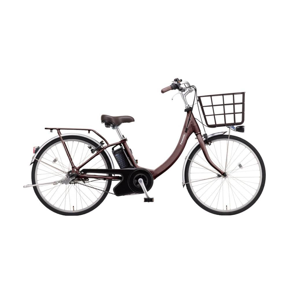 パナソニック　電動アシスト自転車　ビビ・ＳＬ　２４インチ　パールココアブラウン　Ｐ２６