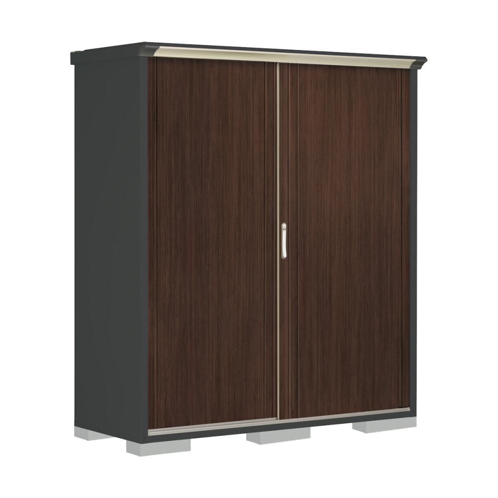 タクボ物置　ペインタ　（ＧＰ）　本体アイボリーブラック　間口１７０×奥行６５×高さ１９０ｍｍ　全面棚タイプ　ＷＴグレー　ＰＹ－１７６ＡＦＥ４