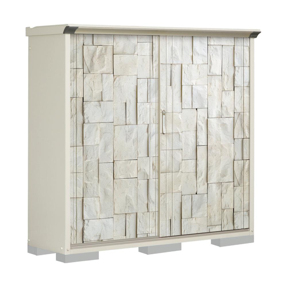 タクボ物置　ペインタ　（ＧＰ）　間口１７０×奥行５３×高さ１６０ｍｍ　全面棚タイプ　ＷＴグレー　Ｐ－１７５ＢＦＥ４