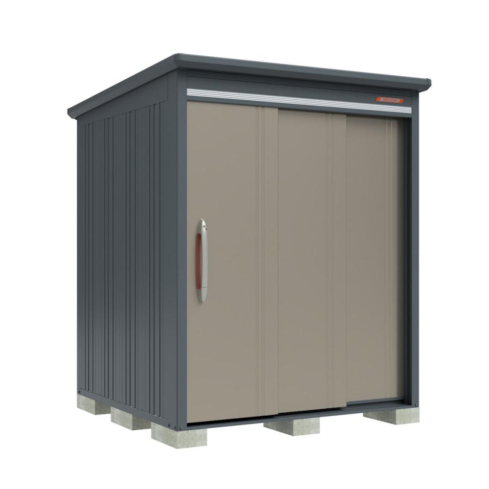 タクボ物置　ＢＥＬＯＳ　間口１７３×奥行１８０ｃｍ　側面棚タイプ　豪雪型・結露減少屋根　シルクホワイト　Ｂ－Ｋ１７１８ＹＳＷ