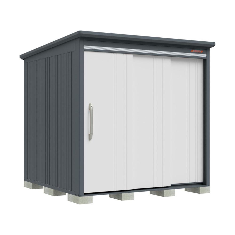 タクボ物置　ＢＥＬＯＳ　間口２１３×奥行２２０ｃｍ　棚なしタイプ　豪雪型・標準屋根　シルクホワイト　Ｂ－Ｇ２１２２ＮＳＷ