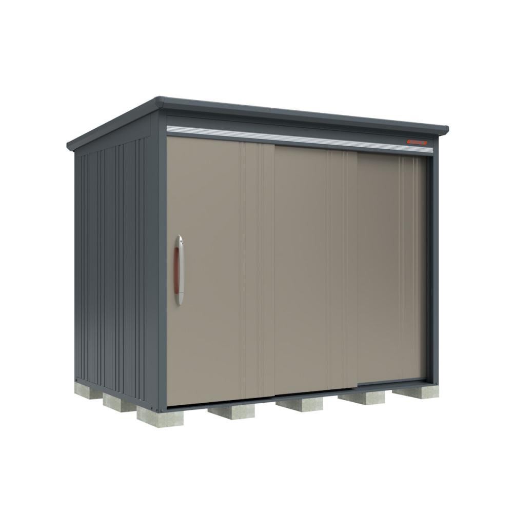 タクボ物置　ＢＥＬＯＳ　間口２５３×奥行１８０ｃｍ　棚なしタイプ　豪雪型・標準屋根　シルクホワイト　Ｂ－Ｇ２５１８ＮＳＷ