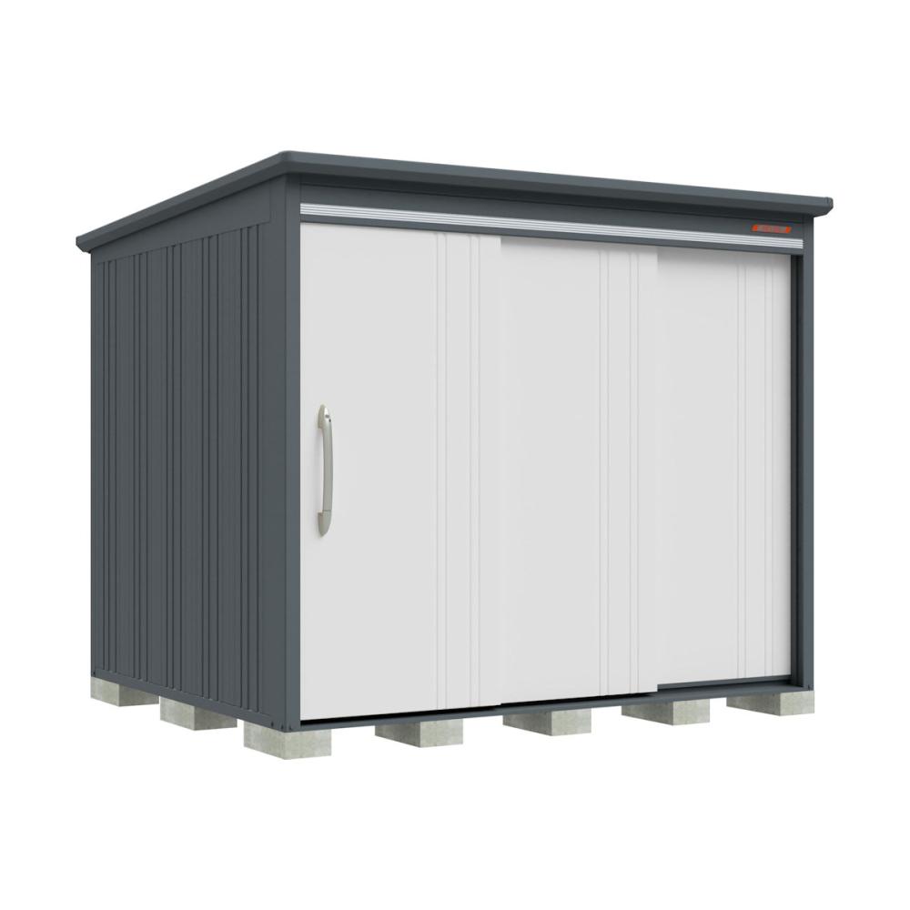 タクボ物置　ＢＥＬＯＳ　間口２５３×奥行２２０ｃｍ　棚なしタイプ　一般型・標準屋根　シルクホワイト　Ｂ－２５２２ＮＳＷ