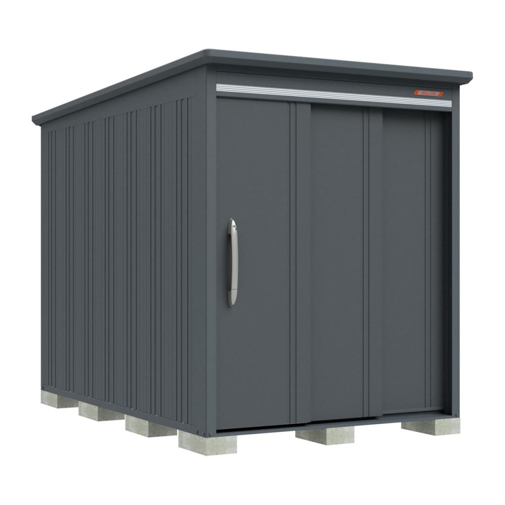 タクボ物置　ＢＥＬＯＳ　間口１７３×奥行３００ｃｍ　側面棚タイプ　豪雪型・標準屋根　シルクホワイト　Ｂ－Ｇ１７３０ＹＳＷ