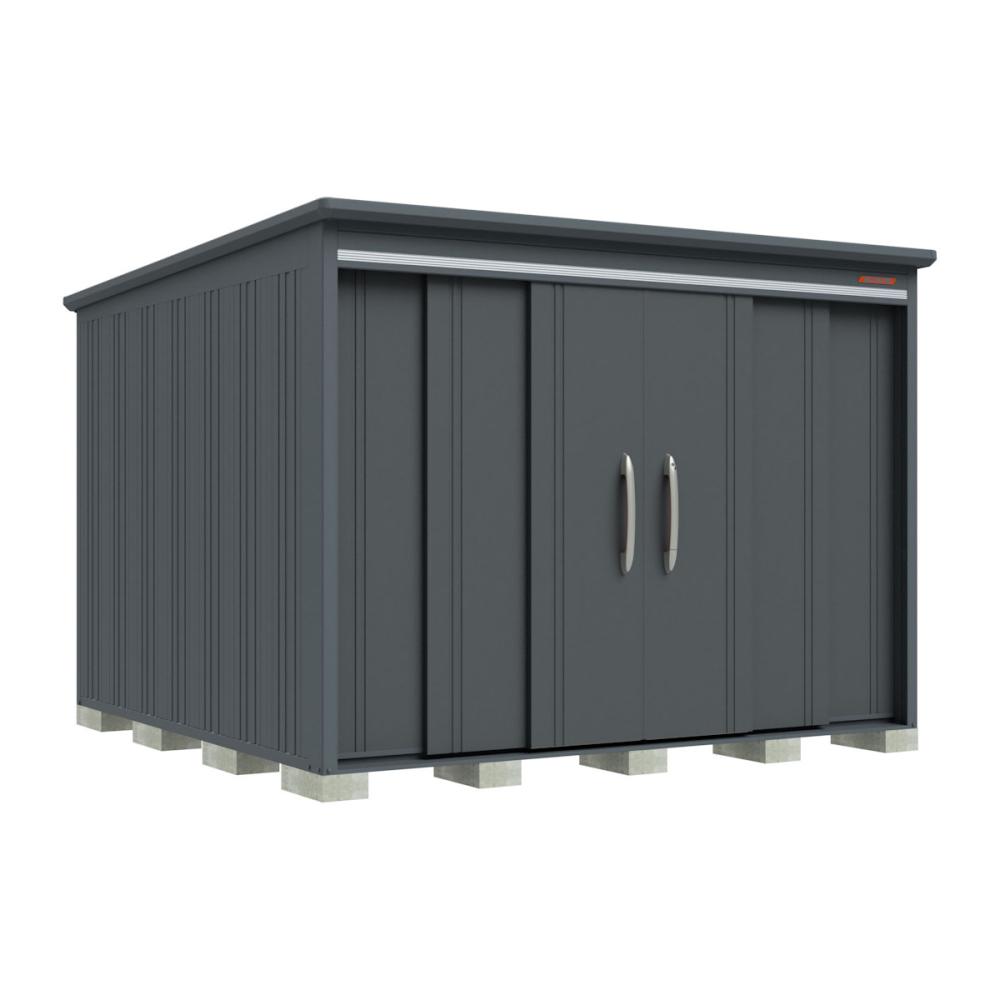 タクボ物置　ＢＥＬＯＳ　間口２９３×奥行３００ｃｍ　棚なしタイプ　豪雪型・結露減少屋根　シルクホワイト　Ｂ－Ｋ２９３０ＮＳＷ