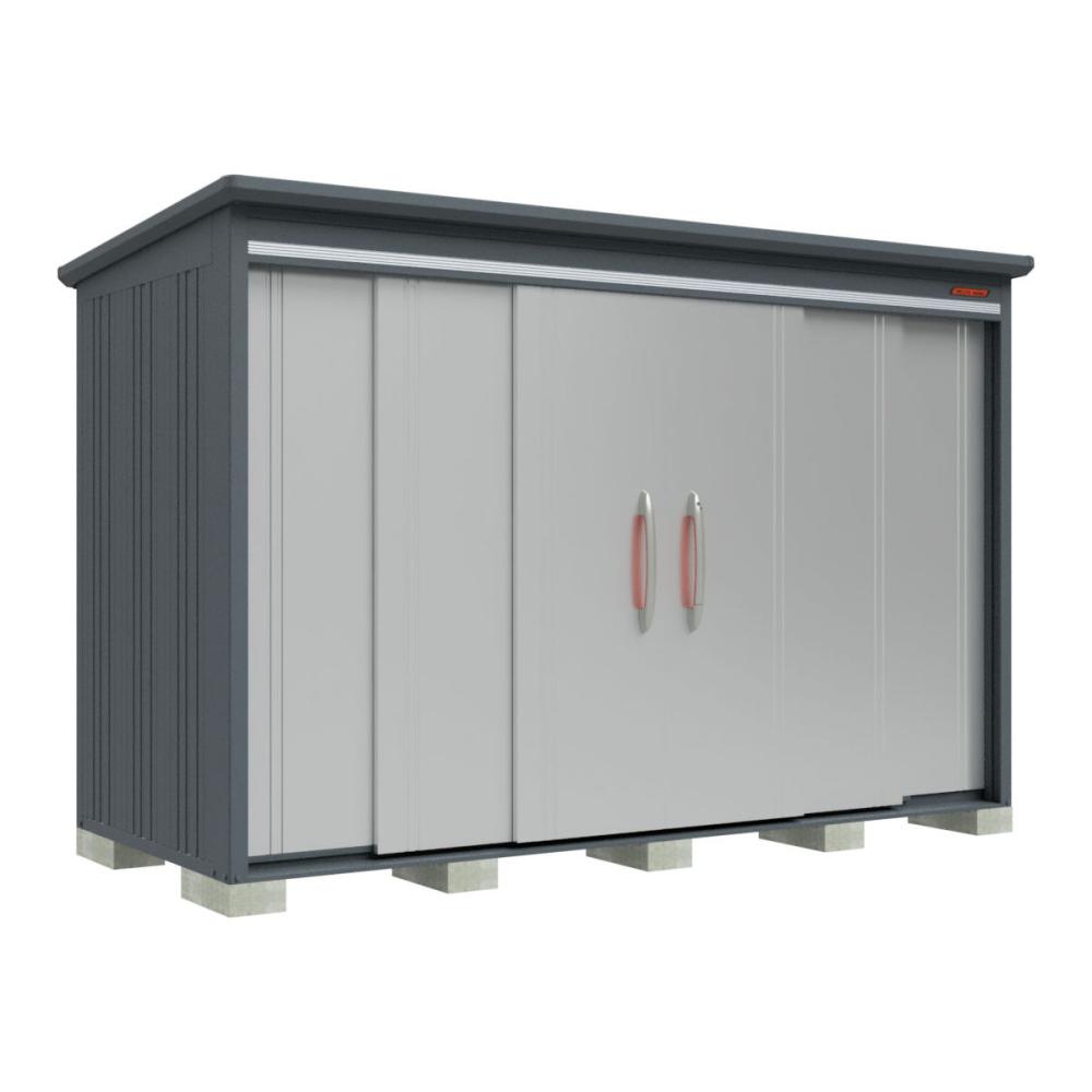 タクボ物置　ＢＥＬＯＳ　間口３３３×奥行１４０ｃｍ　側面棚タイプ　一般型・結露減少屋根　シルクホワイト　Ｂ－Ｚ３３１４ＹＳＷ