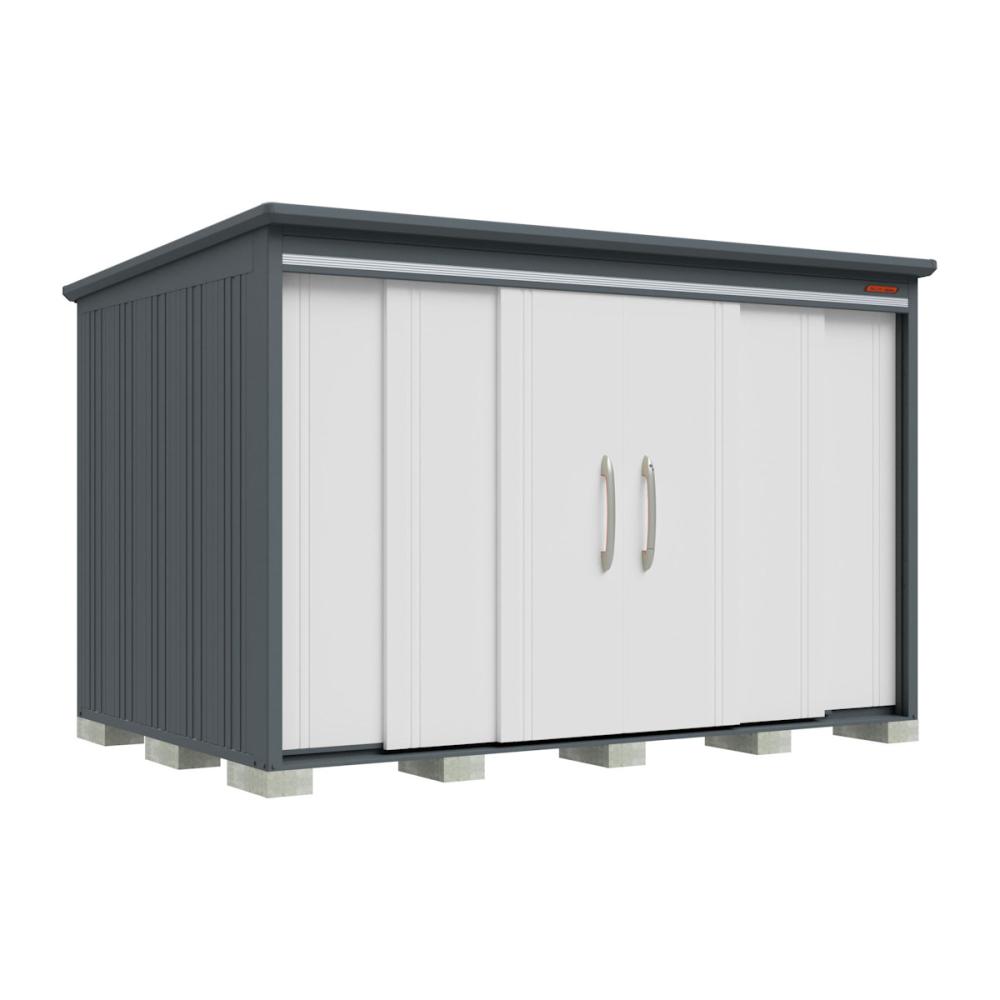 タクボ物置　ＢＥＬＯＳ　間口３３３×奥行２２０ｃｍ　側面棚タイプ　一般型・結露減少屋根　シルクホワイト　Ｂ－Ｚ３３２２ＹＳＷ