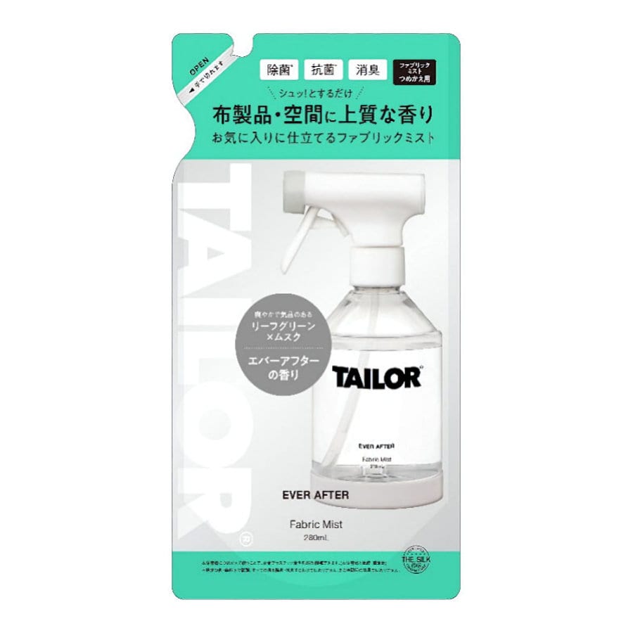 ｂｒｉｄｇｅ　ＴＡＩＬＯＲ　ファブリックミスト　ＥＶＥＲＡＦＴＥＲ　詰め替え用　２８０ｍＬ