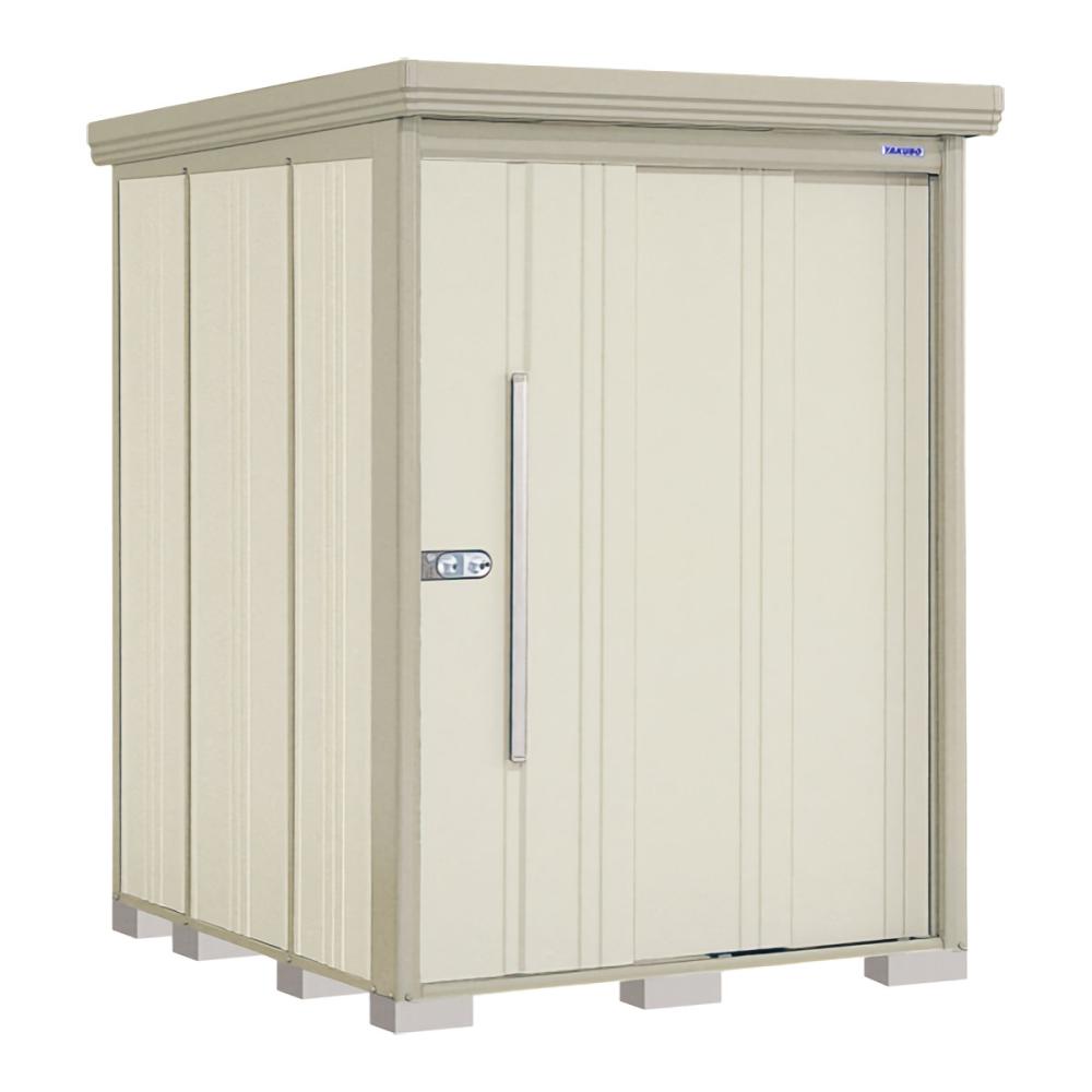 タクボ物置　Ｍｒ．ストックマン　ダンディ　間口１５０×奥行１９２ｃｍ　側面棚タイプ　多雪型・標準屋根　アイボリーブラック　ＮＤ－Ｓ１５１９ＹＡ