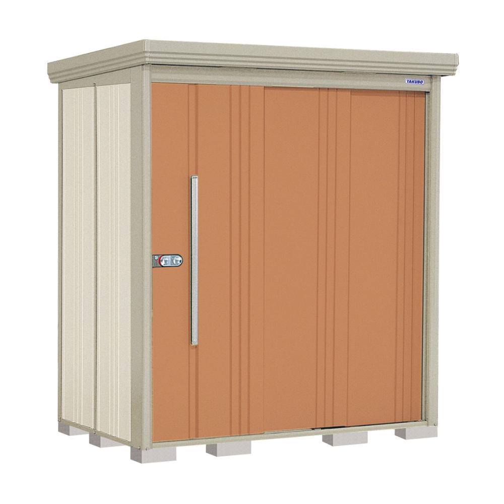 タクボ物置　Ｍｒ．ストックマン　ダンディ　間口１８３×奥行１２２ｃｍ　背面棚タイプ　一般型・結露減少屋根　アイボリーブラック　ＮＤ－Ｚ１８１２Ａ