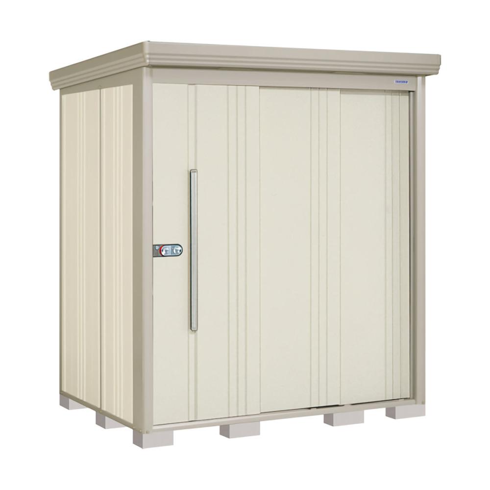 タクボ物置　Ｍｒ．ストックマン　ダンディ　間口１８３×奥行１４１ｃｍ　背面棚タイプ　多雪型・結露減少屋根　アイボリーブラック　ＮＤ－ＳＺ１８１４Ａ