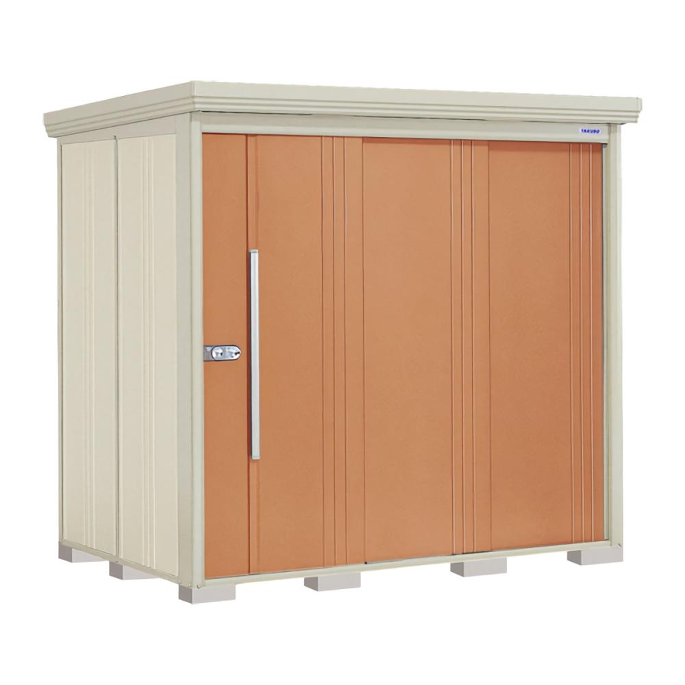 タクボ物置　Ｍｒ．ストックマン　ダンディ　間口２２０×奥行１５９ｃｍ　背面棚タイプ　一般型・結露減少屋根　アイボリーブラック　ＮＤ－Ｚ２２１５Ａ