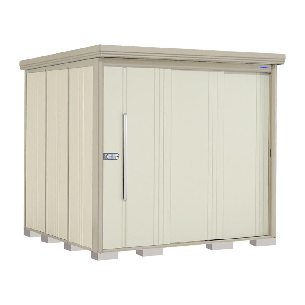 タクボ物置　Ｍｒ．ストックマン　ダンディ　間口２２０×奥行２２９ｃｍ　背面棚タイプ　多雪型・標準屋根　アイボリーブラック　ＮＤ－Ｓ２２２２Ａ