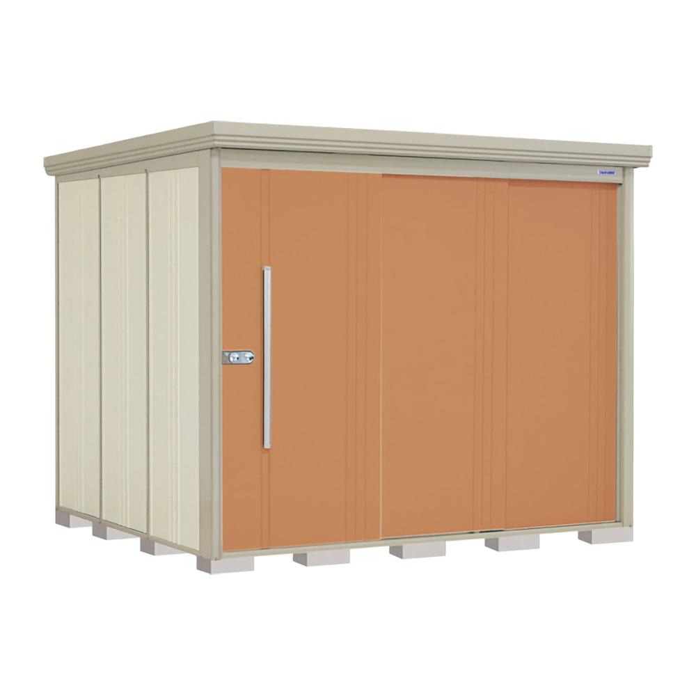 タクボ物置　Ｍｒ．ストックマン　ダンディ　間口２５３×奥行２２９ｃｍ　背面棚タイプ　一般型・標準屋根　アイボリーブラック　ＮＤ－２５２２Ａ