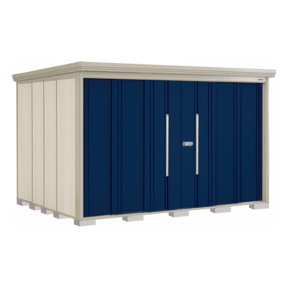 タクボ物置　Ｍｒ．ストックマン　ダンディ　間口３２３×奥行２６２ｃｍ　側面棚タイプ　多雪型・標準屋根　アイボリーブラック　ＮＤ－Ｓ３２２６ＹＡ