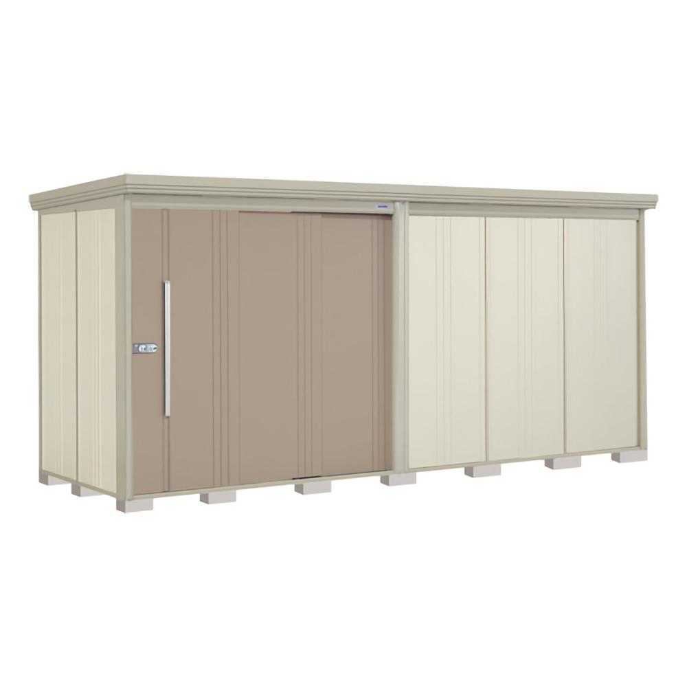 タクボ物置　Ｍｒ．ストックマン　ダンディ　間口４４２×奥行１５９ｃｍ　背面棚タイプ　一般型・標準屋根　アイボリーブラック　ＮＤ－４４１５Ａ